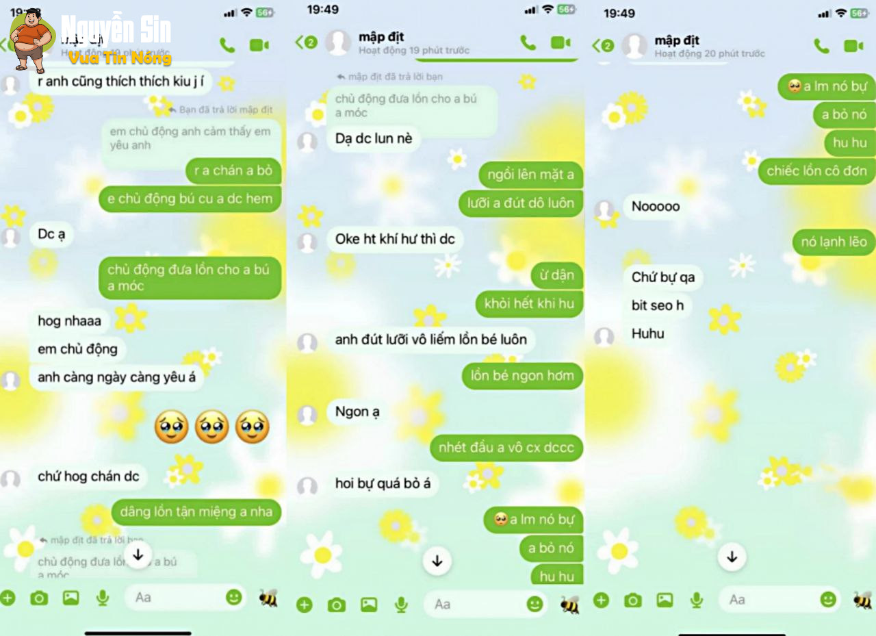 Không thể tin nổi.. đây là dòng tin nhắn của hs C3 ah