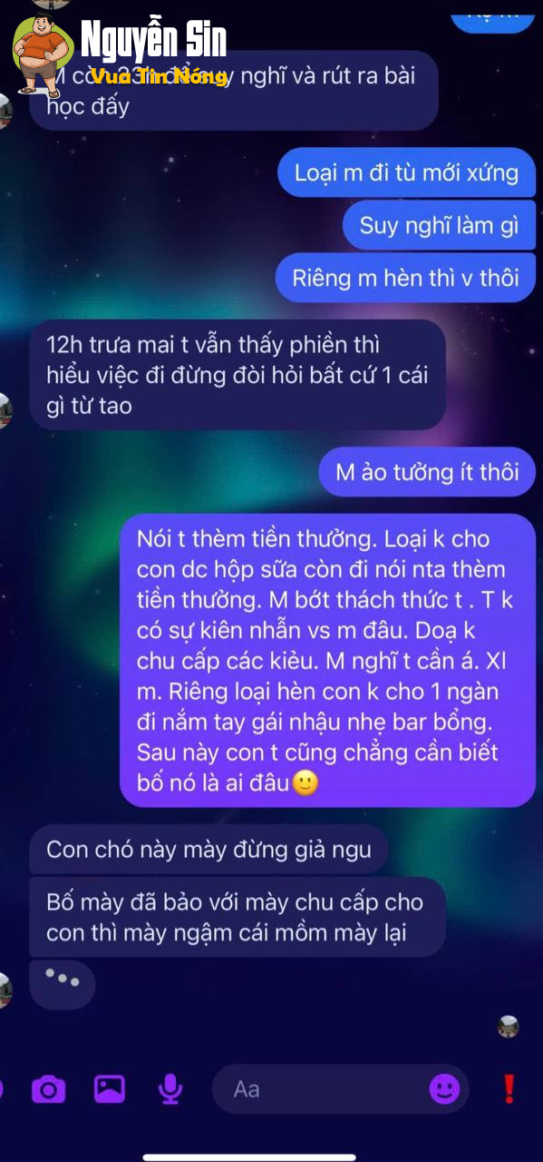 Đắk Lắk: ck dùng chân đề 3 vào FaceID của vk đang cho con ăn