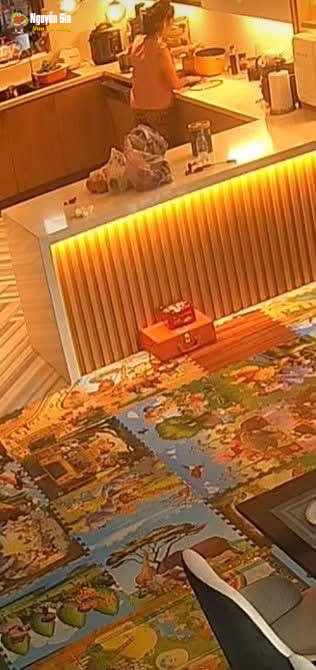 Long Biên – Hà Nội: Giúp việc vắt nước giẻ lau bếp vào nồi nước của chủ nhà