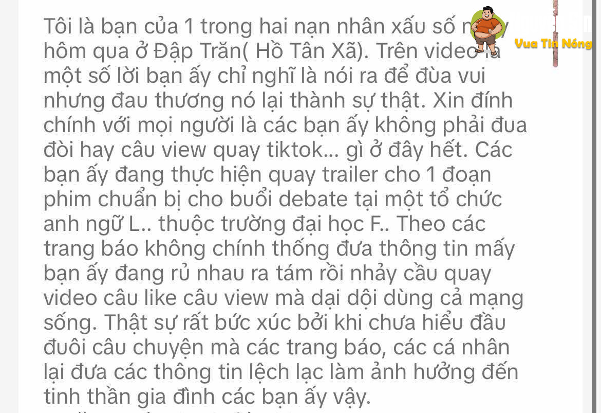 (cập nhật) Vụ 2 em sinh viên FPT bị đuối nước ở Thạch Thất – Hà Nội (cập nhật) Vụ 2 em sinh viên FPT bị đuối nước ở Thạch Thất – Hà Nội