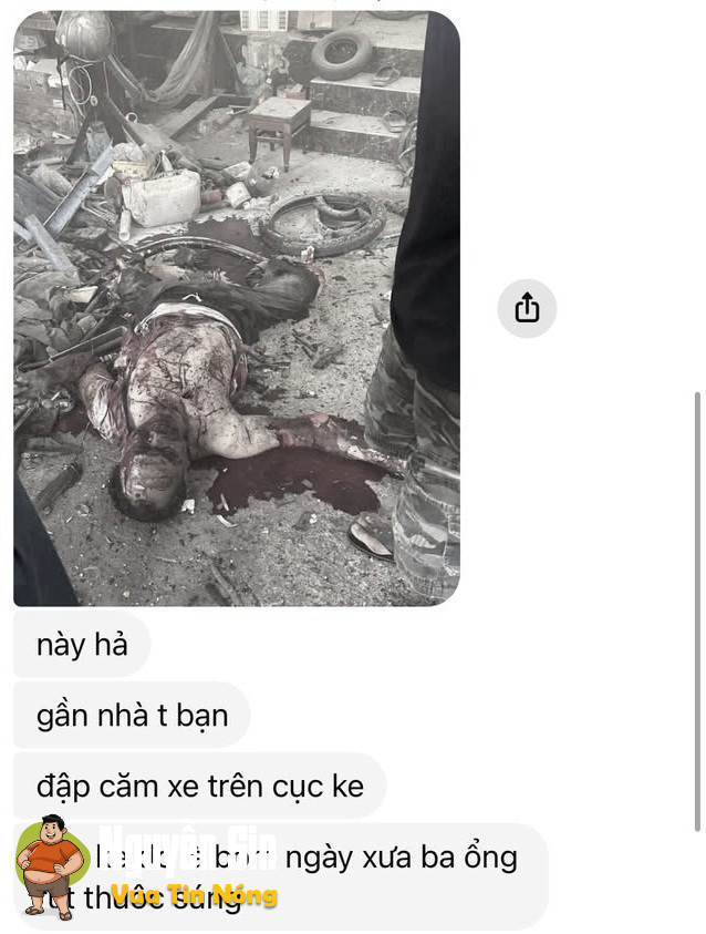 Thợ sửa xe tuvong nghi do nổ đầu đạn