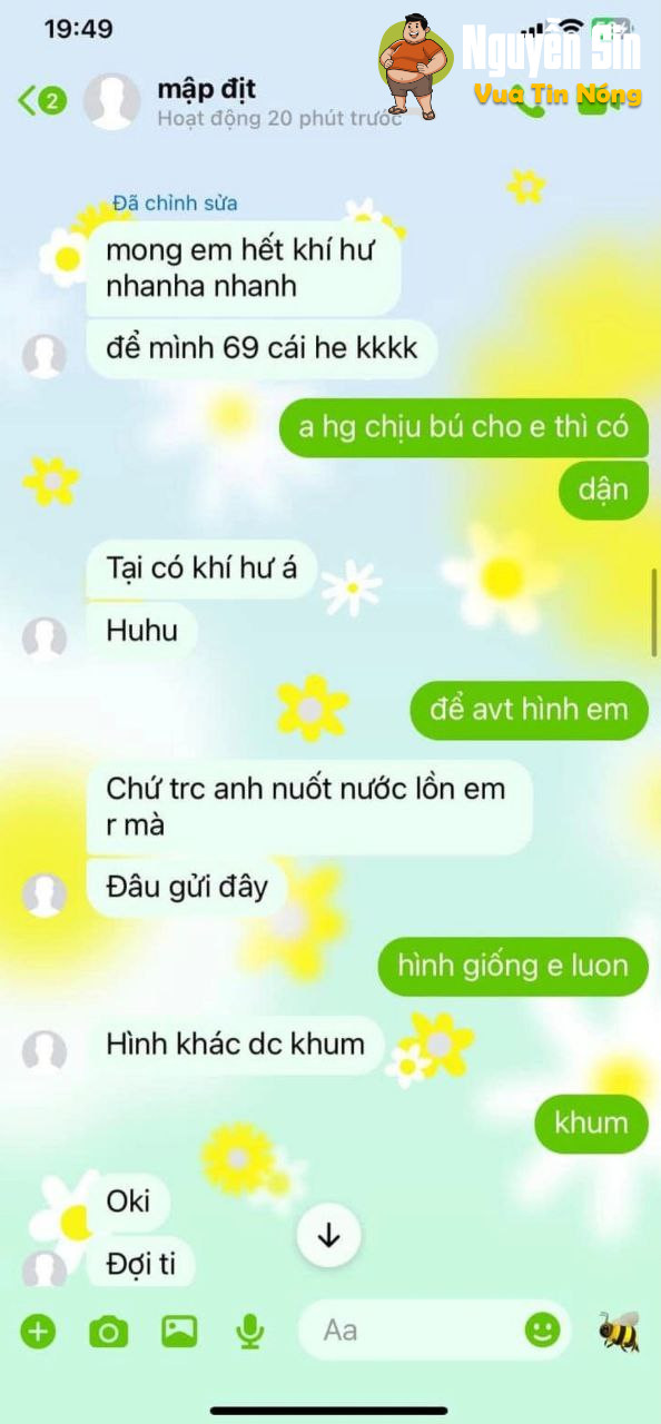Không thể tin nổi.. đây là dòng tin nhắn của hs C3 ah