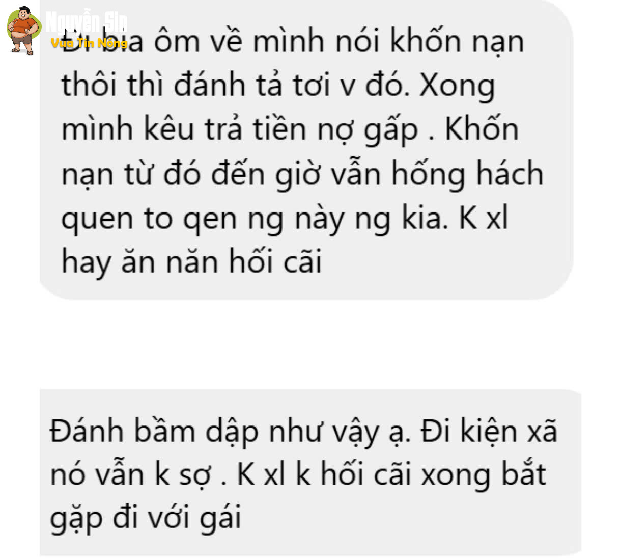 Đắk Lắk: ck dùng chân đề 3 vào FaceID của vk đang cho con ăn