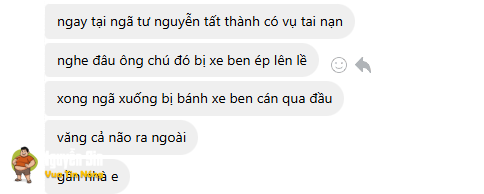 TNGT ngay tại ngã tư đường Nguyễn Tất Thành, trước cổng của Trung Nam Land – Đà Nẵng