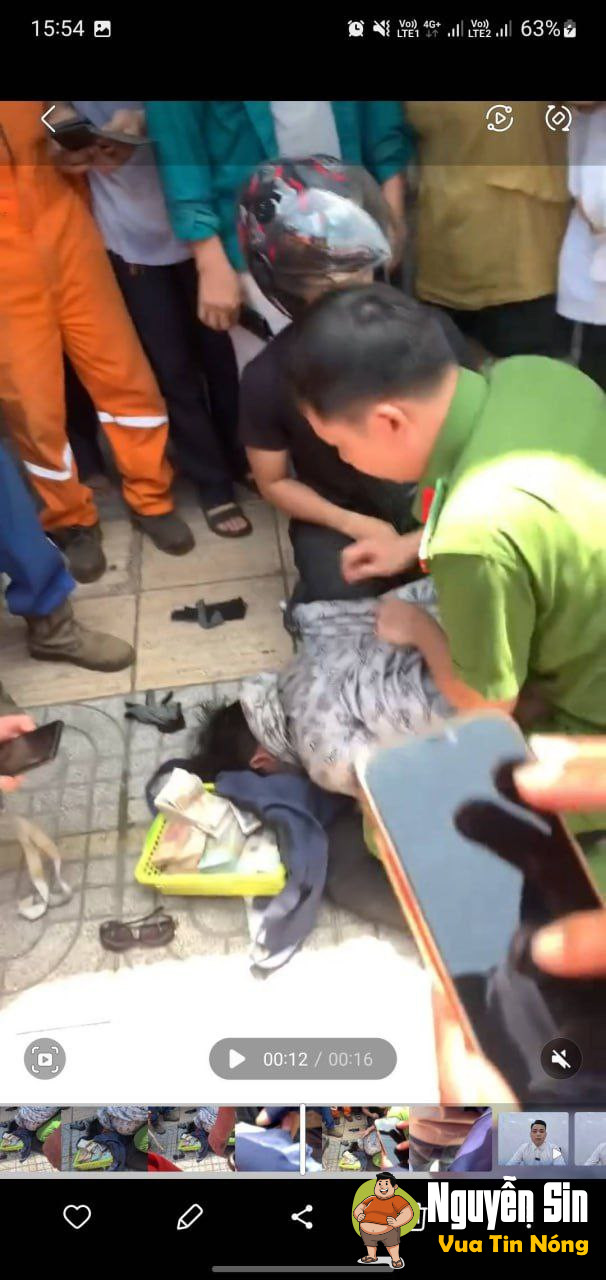 VŨNG TÀU: CƯỚP NGÂN HÀNG NHƯNG LÚC CHẠY THÌ VA VÀO CỬA KÍNH RỒI BỊ BẮT