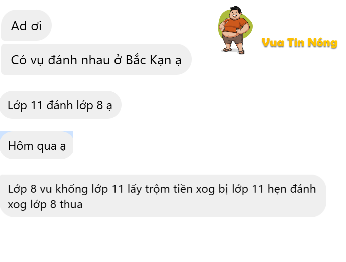 Các cháu giờ lạ quá, mâu thuẫn tí là đánh nhau, lột đồ nhau thế này