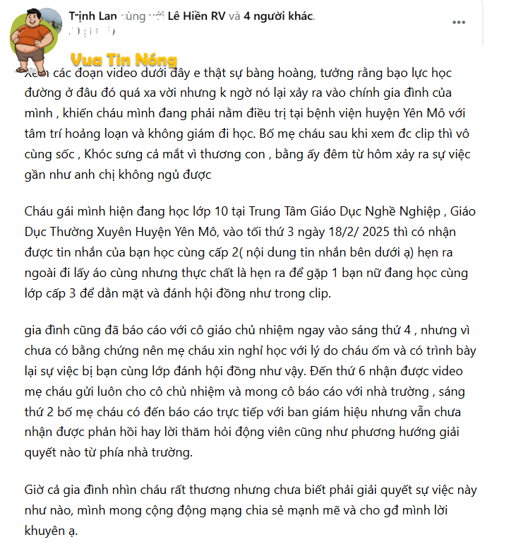 BLHD Ninh Bình