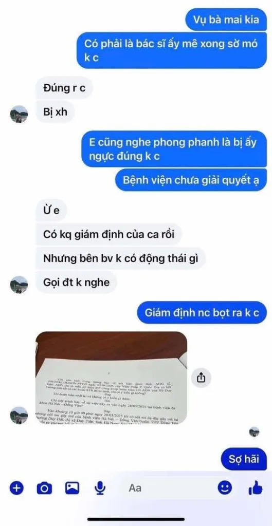 Bệnh viện Đồng Văn – Hà Nội: Bác sĩ gây mê.. tưởng rằng bệnh nhân đã mê nên liếm thử, ai ngờ đâu..
