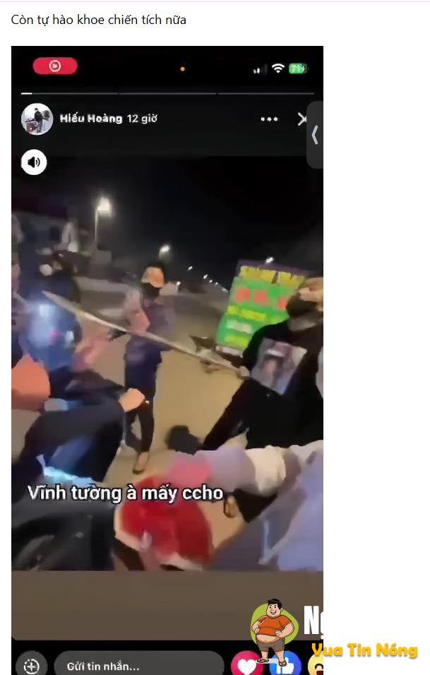 Vĩnh Phúc: Các cháu cầm d::ao bắt 3 thanh niên hôn nhau rồi mới cho đi, kkk