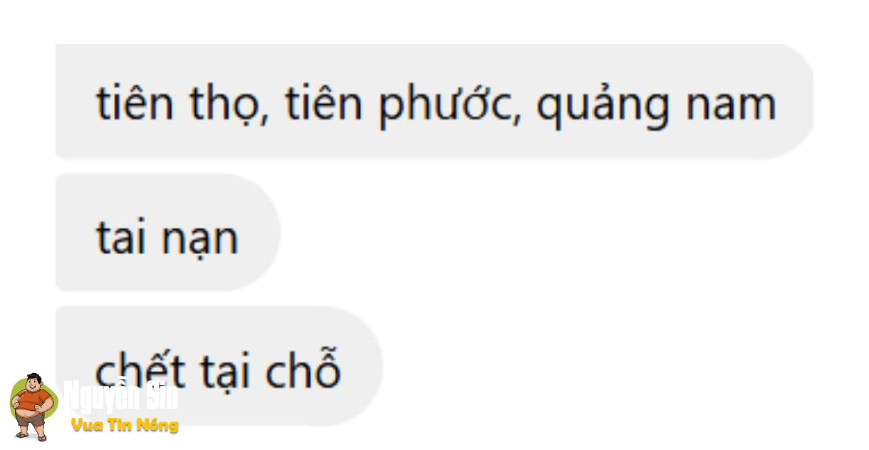 Tiên Phước – Quảng Nam: xe máy varcham oto, 1ng TV tại chỗ