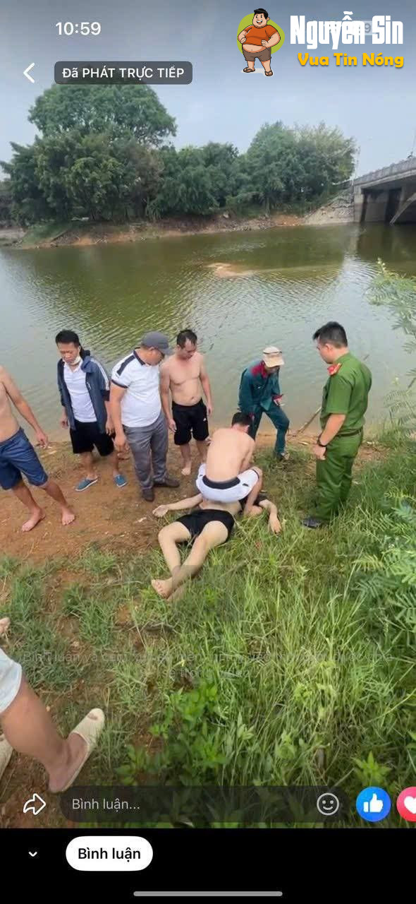 Đập quán trăn ở Tân Xã – Thạch Thất Hà Nội: 3 bạn sinh viên FPT rủ nhau tắm, cứu dc 1, còn ra đi 2