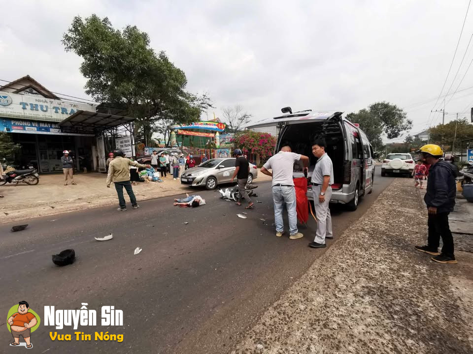 TNGT ở TP Gia Nghĩa, Đắk Nông, 1 người ko qua khỏi