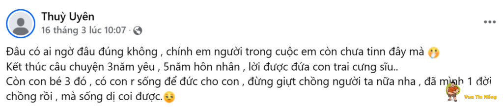 Long An: vk đi oánh gh3n, bất lực khi thấy ck vẫn còn ôm bé 3