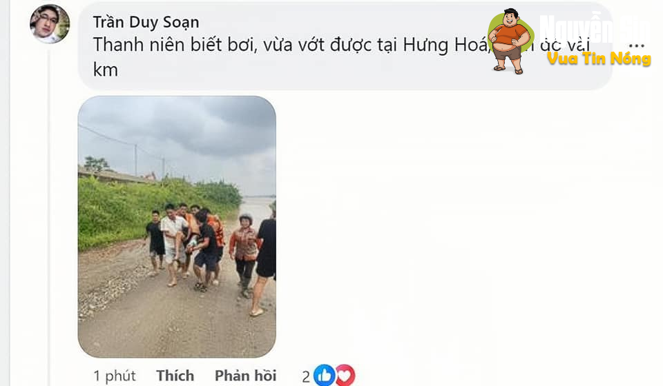 Sập Cầu Phong Châu nối liền hai huyện Lâm Thao và Tam Nông (Phú Thọ).
