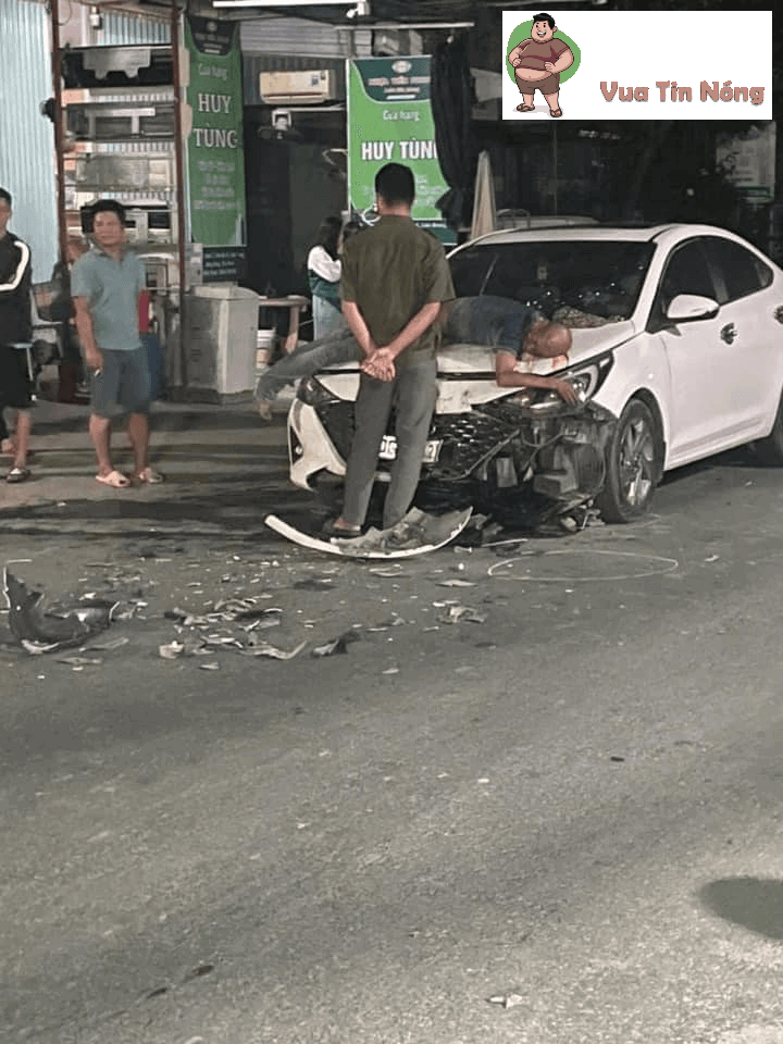 Đêm qua tại xã Liên Giang, Đông Hưng, Thái Bình, tốc độ quá kinh khủng