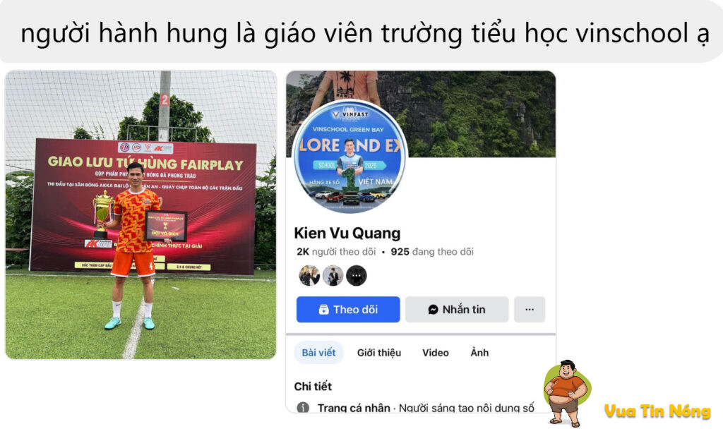 Giao lưu bóng đá và màn trả đũa thô bạo trên sân