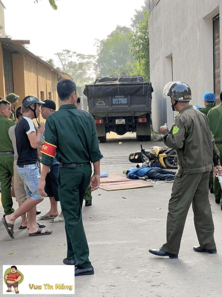 Lạng giang – Bắc giang: Xe tải ôm cua nhanh, xảy ra va chạm khiến 1 người không qua khỏi