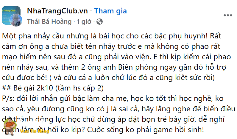 Cầu Trần Phú, Nha Trang: 1 mỹ nhân trẻ tuổi đã được 4 người anh hùng cứu