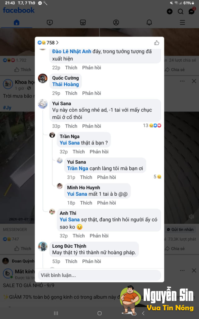 Mái tôn không có mắt đâu