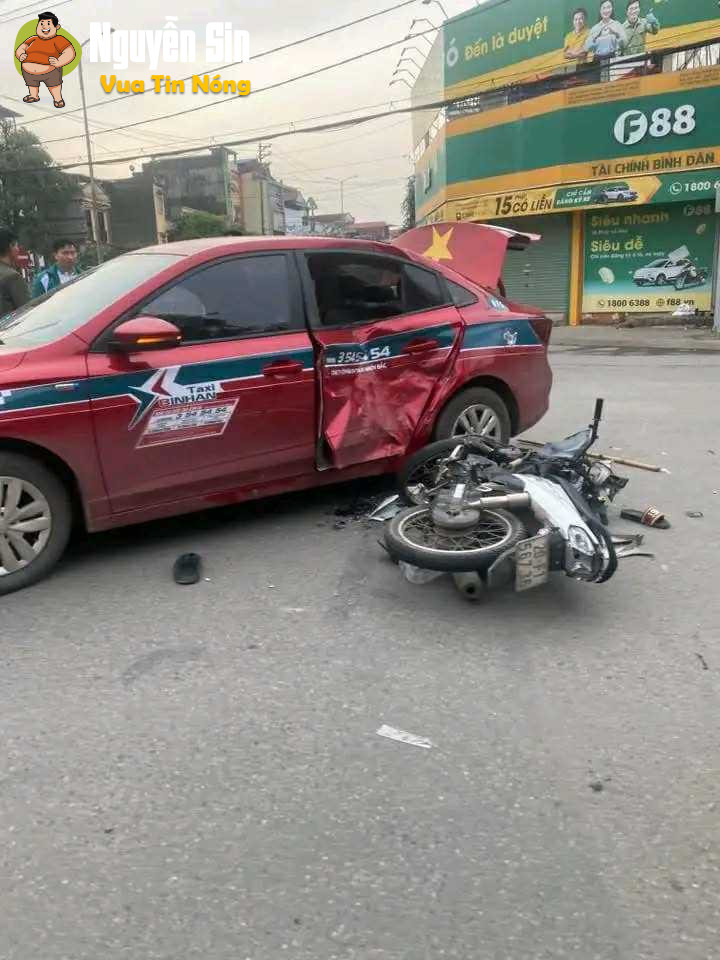 Tai nạn tại: Ngã tư đèn đỏ CMT8 TP. Thái Nguyên đêm qua