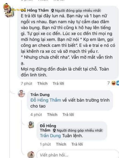 Vincom Thái bình: nguyên cây dao giữa vùng bụng 1 thanh niên