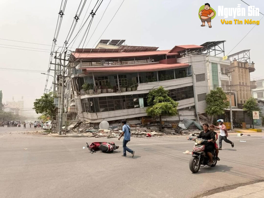 Theo Viện Vật lý địa cầu, 13h20 hôm nay (giờ Việt Nam) xảy ra động đất 7,1 độ ở Myanmar gây rung lắc tới TP.HCM, TP Hà Nội, Thái Lan, Trung Quốc