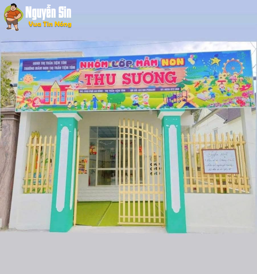 Bến Tre: Một nhà trẻ ở Tiệm Tôm đang gây chú ý bằng cách cưng chiều mấy bé