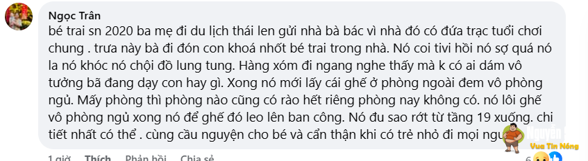 Phát hiện bé trai tử vong nghi rơi từ tầng 19 chung cư ở TP.HCM