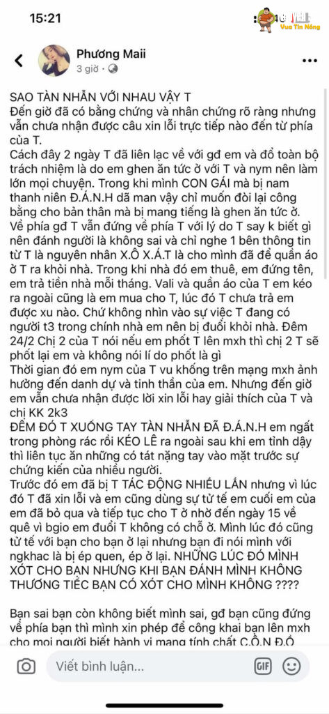Bến Tre: Cô gái bị n/y đú::m đến ngất xỉu