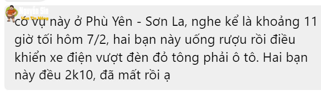 Phù Yên Sơn La: TNGT nghe bảo 2 cháu thiếu niên ko qua khỏi