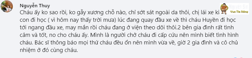 1 vụ tai,na,n tại sân trường Chu Văn An, Móng Cái