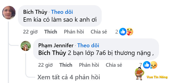 Hà Khẩu- Hạ Long – Quảng Ninh, trâu đ.iên húc một học sinh bị th ương nặng