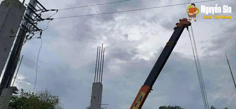 Vĩnh Lộc – Thanh Hoá: 1 ng đàn ông bị đjện giật nguy kịch.