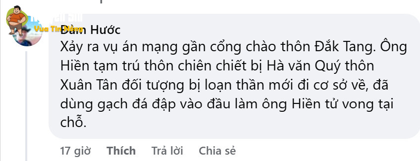 Kon Tum: Người đàn ông tuvong bất thường trên đường ko nguyên vẹn, nghi phạm nằm trong nhà hoang