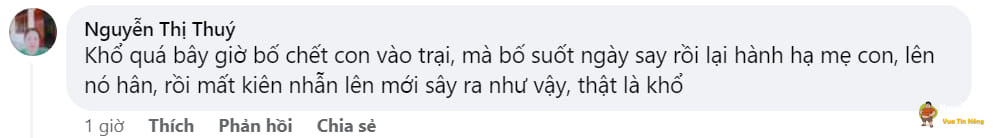 Châu Cầu – Quế Võ – Bắc Ninh. Con trai đ@m bố
