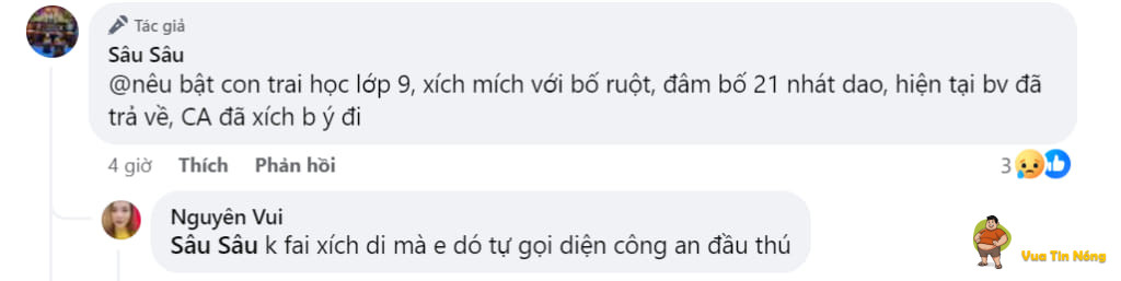 Châu Cầu – Quế Võ – Bắc Ninh. Con trai đ@m bố