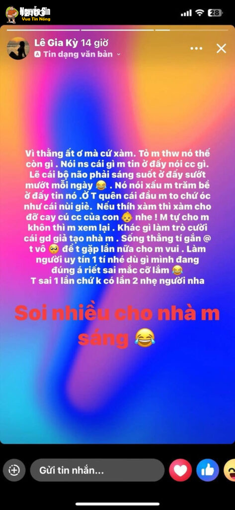 Bến Tre: Drama cực hót, với những lời yêu thương t:o b:ự từ b3