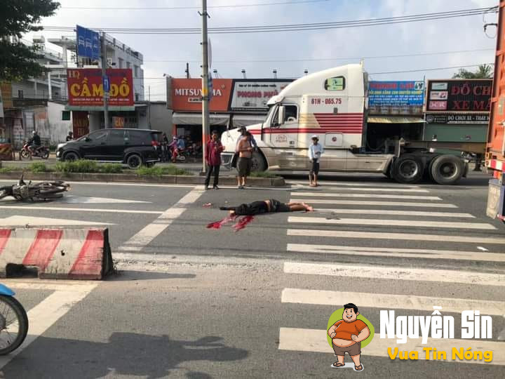 Củ Chi, TPHCM: TNGT giữa Container và Xe Máy, khổ cho bác tài