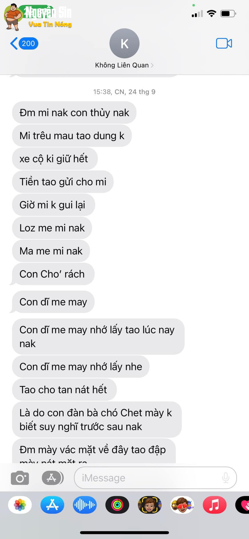Không nghĩ đàn ông làm ck mà có thể hành xử với vk mình ntn