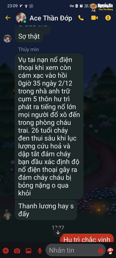 Vĩnh Bảo, Hải Phòng: 1 người cháy đen ko còn cử động sau 1 vụ nổ