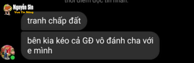 Đ@nh nhau ở Hòa Thạnh,Tam Bình, Vĩnh Long, nghe bảo liên quan đến đất đai