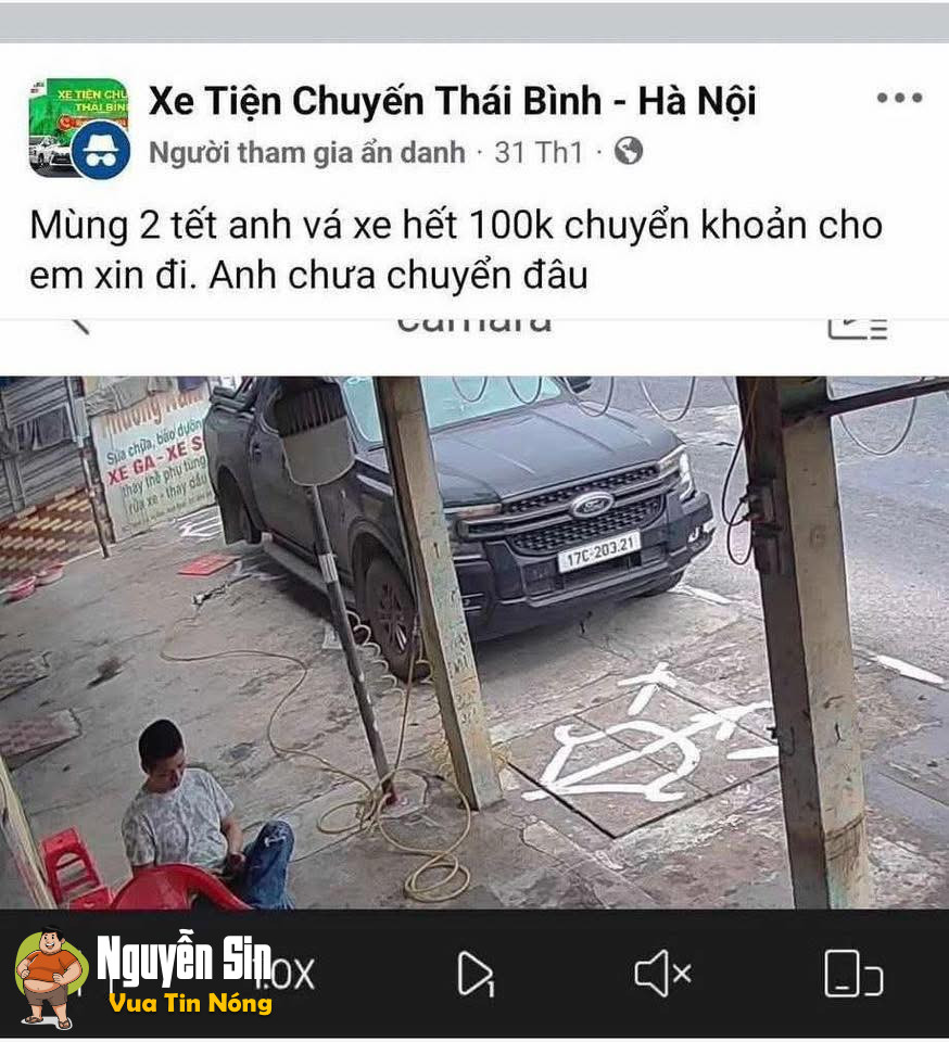 Vụ vchạm giữa nửa tải và xe con tại Thái Bình. Được biết nửa tải không ngần ngại thơm đuôi xe con để chủ xe xuống “giao lưu”.