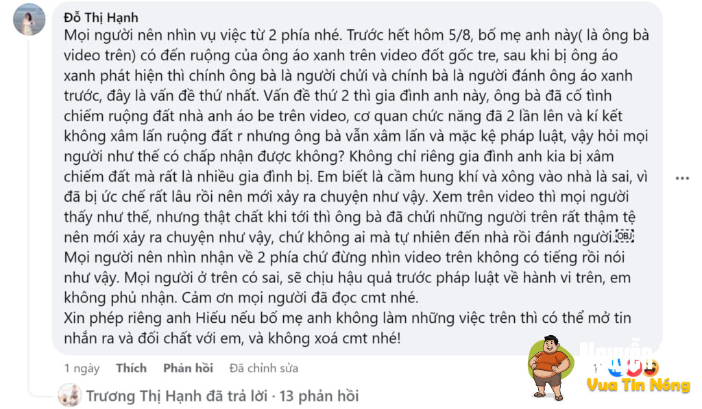 Chưa hiểu vì nguyên nhân gì khiến 1 nhóm thanh niên cao to vào nhà đ@nh 2 vợ chồng g:ià tại Sơn Dương – Tuyên Quang.