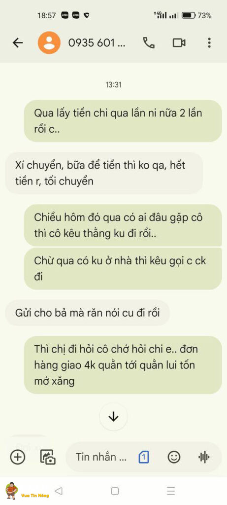 Thêm một shipper tố nữ khách hàng …