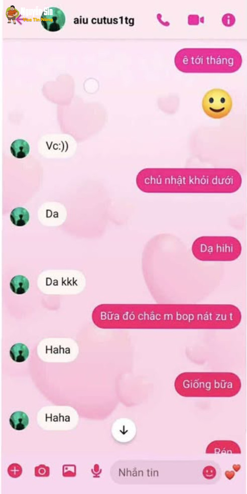 Tin nhắn của genZ chỉ bàn về việc nuôi chymm kiểng.. chym ăn cám gì mà to chà bá.. thế nhỉ? =)))