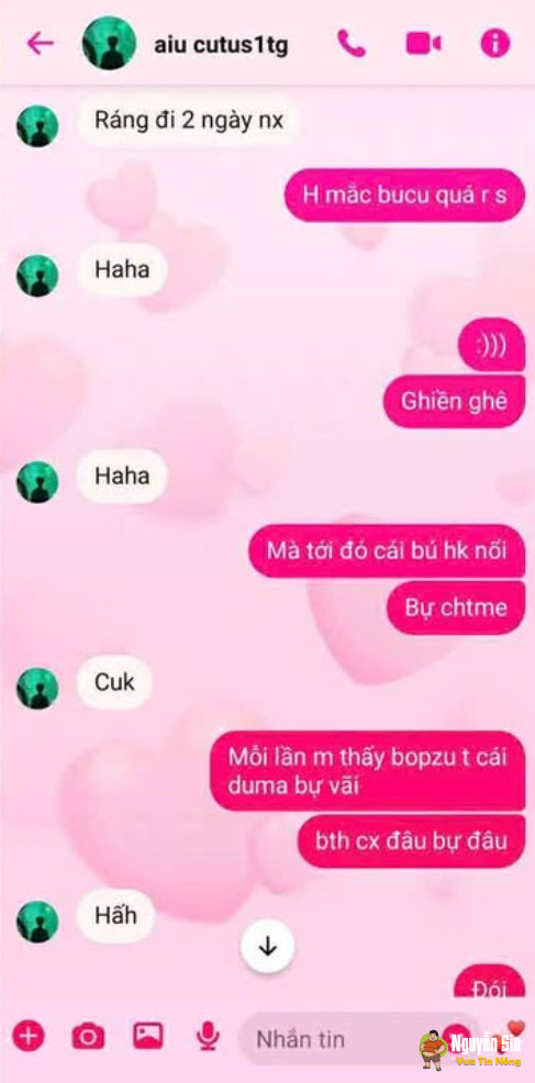 Tin nhắn của genZ chỉ bàn về việc nuôi chymm kiểng.. chym ăn cám gì mà to chà bá.. thế nhỉ? =)))