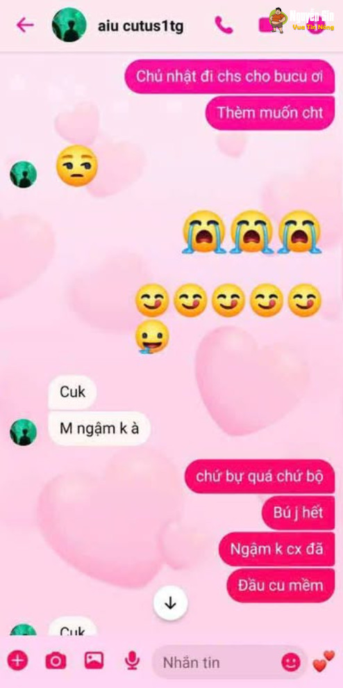 Tin nhắn của genZ chỉ bàn về việc nuôi chymm kiểng.. chym ăn cám gì mà to chà bá.. thế nhỉ? =)))