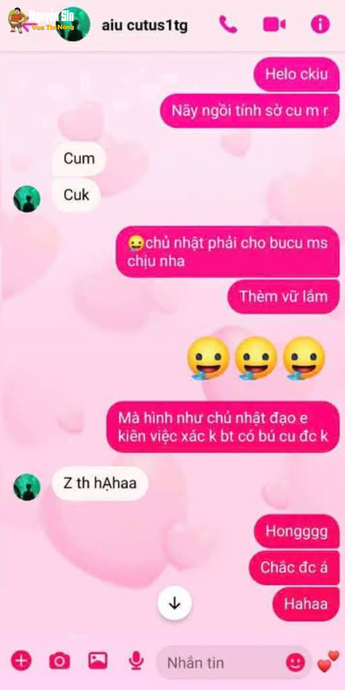 Tin nhắn của genZ chỉ bàn về việc nuôi chymm kiểng.. chym ăn cám gì mà to chà bá.. thế nhỉ? =)))