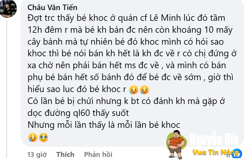 Nửa đêm còn bắt bé đi bán kẹo, bé bán không được thì chửi mắng và đ@nh bé. Sự việc vừa xảy ra ở đường Nam Kỳ Khởi Nghĩa, Mỹ Tho, Tiền Giang