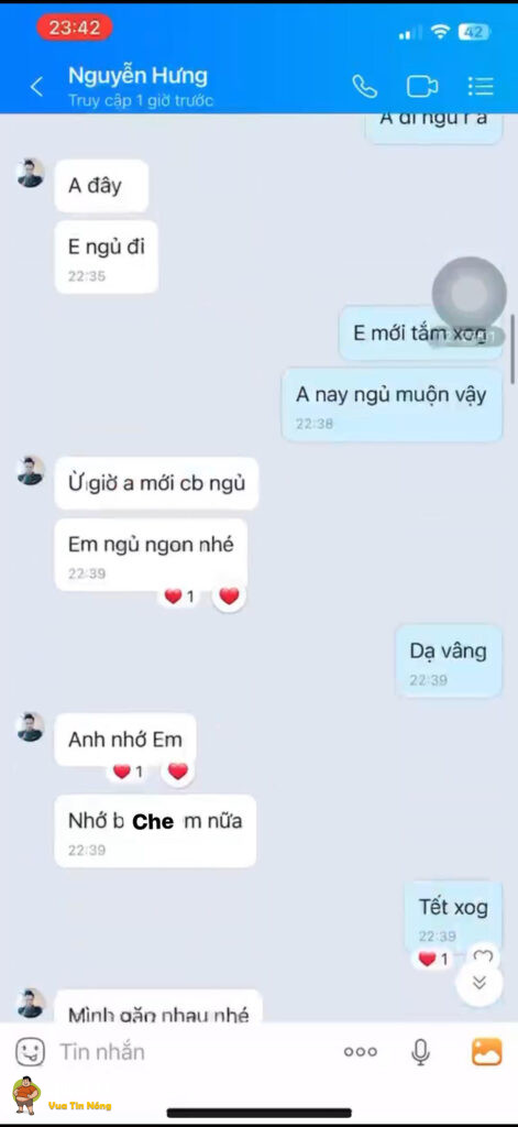 Thanh niên sn 99 bị vợ 2k5 cắm cho quả sừng. Đọc tin nhắn mà nổi hết gai ốc